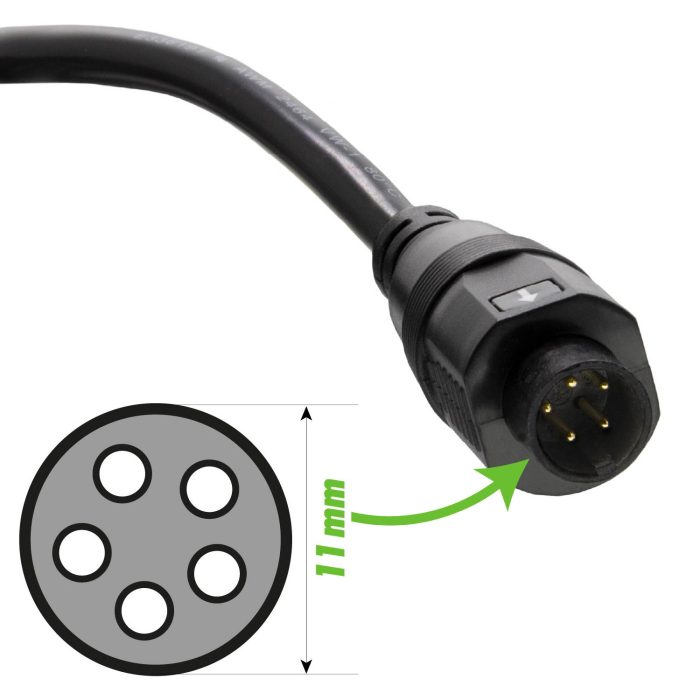 Joycube Oplader 42,0V / 2,0A - 5-polig rond | Fischer, Bagier, Zoom - Afbeelding 3