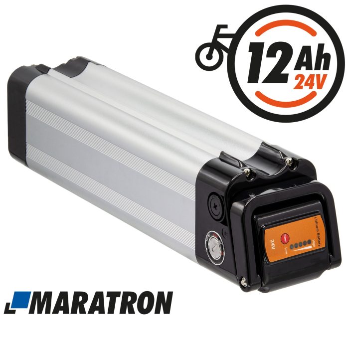 Maratron Silver Fish XH259 E-bike Accu 25,9V/12Ah incl. Lader - Afbeelding 2