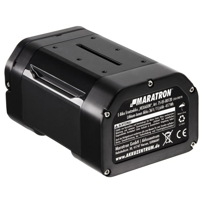 Maratron Hexagon Accu 36V 11,6Ah voor Ansmann e-bike - Afbeelding 2