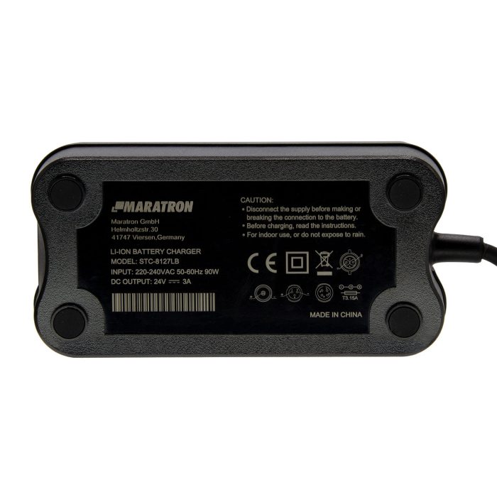 SideClick Oplader 29,0V / 3,0A XLR (3-polig) voor 24V E-bike accu's - Afbeelding 2