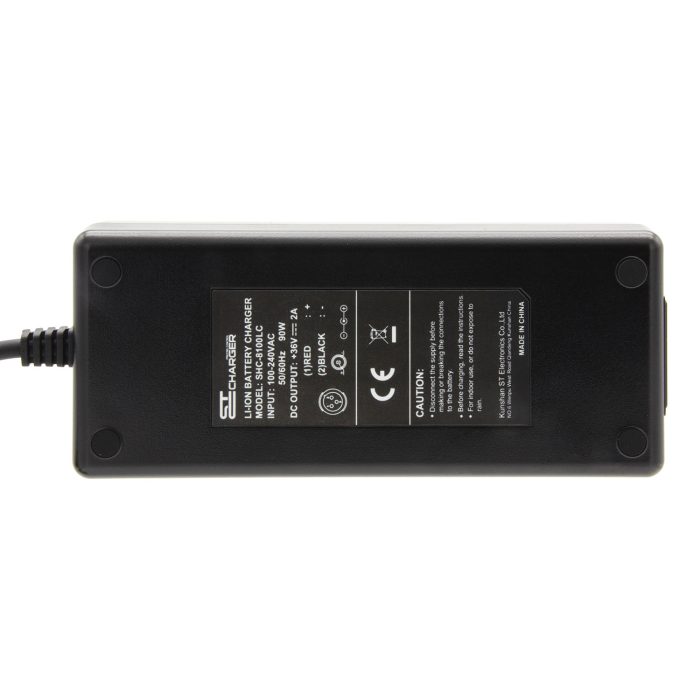 SideClick Oplader 42V/2A DC-stekker 5,5/2mm voor E-bike Accu - Afbeelding 2