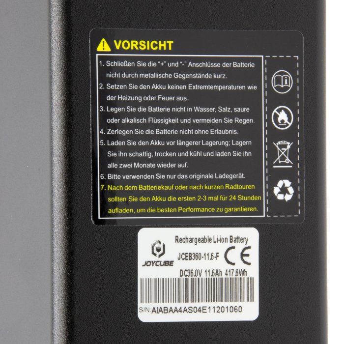 Phylion Joycube DT-12 Accu 36V 11,6Ah 418Wh - TOTEM/Prophete - Afbeelding 3