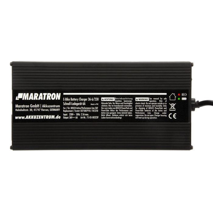Maratron Snellader 36V 6A voor Bosch Active/Performance Line - Afbeelding 6