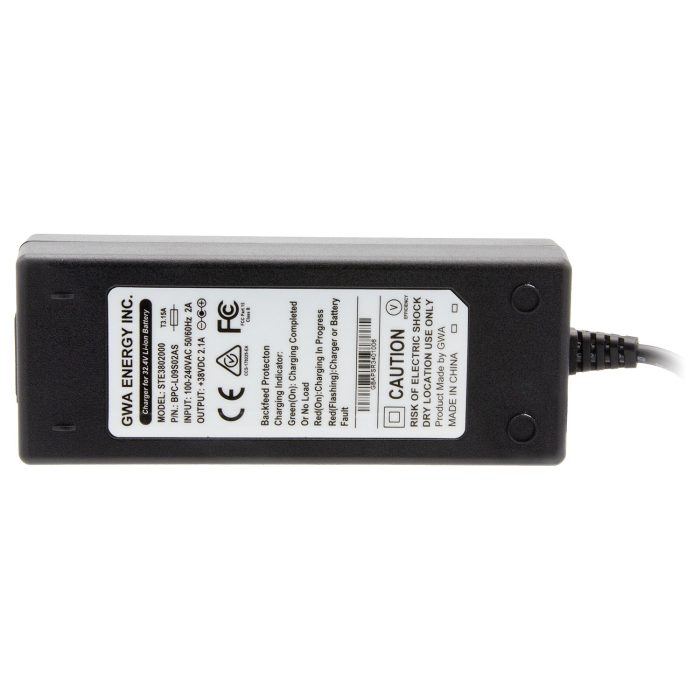 GWA Oplader voor Babboe E-bike Accu R37 / R45 / R50 - Afbeelding 3